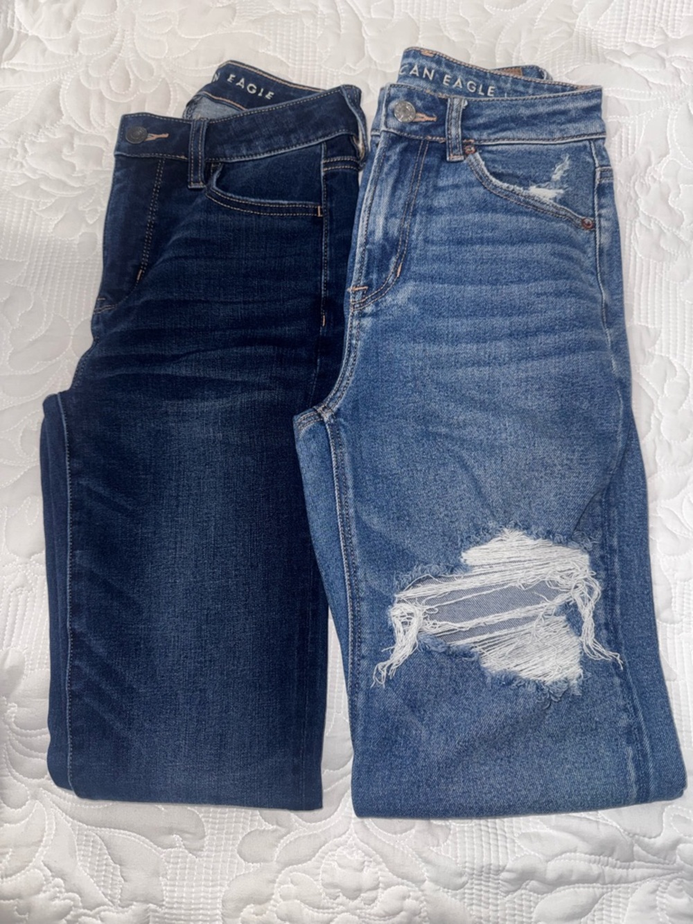 American Eagle Outfitters Dark Wash & Light jeans